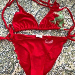 red bikini!